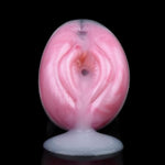 6.49" Dolphins Male Masturbators Realistic W-Shaped Pocket Pussy Silicone Men Halobios Masturbator Toy, Silicone Male Masturbation Sleeve Soft Men Masturbator Sucking Toy