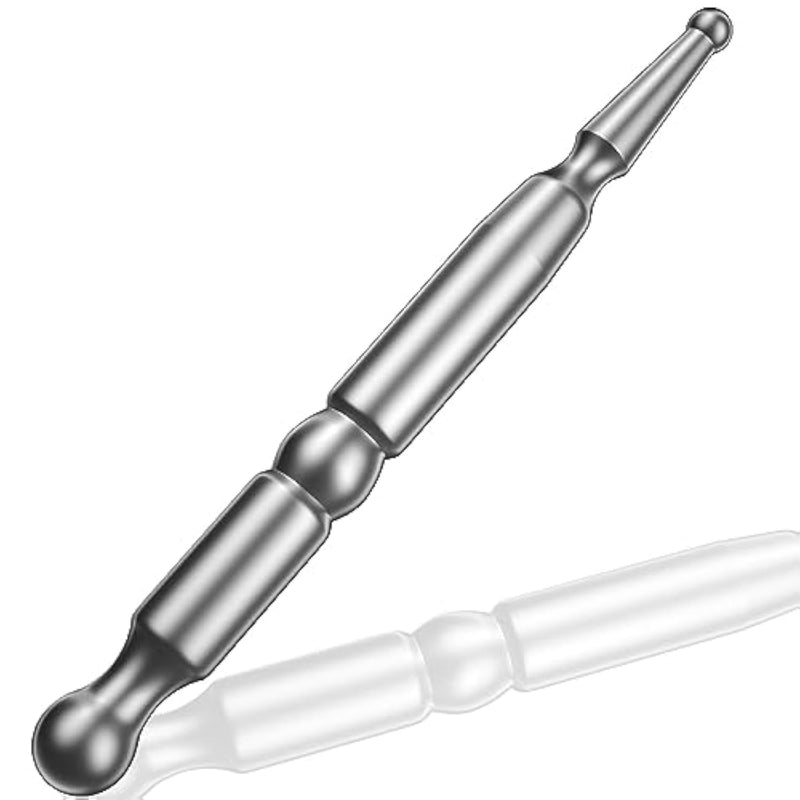 Urethral Sounds For The Experienced Users - 4.92-Inch-Long Stainless-Steel Urethral Dilator Penis Plug - Masturbation Rod Sex Toy For Men