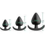 Silicone Anal Plug Trainer Kit Pack Of 3 Butt Plugs With Narrow Flared Base Vaginal Stimulation Prostate Massager For Men Women