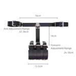 Bdsm Handcuffs Couples Adult Sex Bondage Set, Sm Adjustable Sex Forearm Reversed Bondage Restraints Straps Fetish Wrist Cuffs Kit Couples Sex Toys For Couple Sex Play