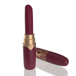 Lipstick Vibrator for Women, Rechargeable My Secret, Merlot