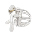 Male Chastity Device With Removable Catheter Hinged Ring Cock Cage Sm Exercise Sex Toys K1750 50Mm