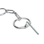 Bdsm Sex Hand Cuffs Metal Handcuff, 3 Adjustable Sizes, No Lock Design For Sm Sex Games Cosplay Bedroom Restraint Play For Couples Men Women