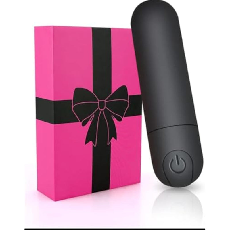Small Bullet Vibrator For Women: Waterproof Mini Clit Vibrator With 10 Modes, Full Silicone Vibrating Finger Massager For G Spot Nipple, Female Rechargeable