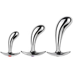 Adult Flirting Tools Anal Plug Sex Toys Sm Metal Anal Plug Trainer 3Pcs