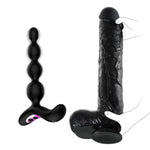 Vibrating Anal Beads + 20.3 Inch Extra Large Long Dildo