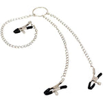 Elite Clitoris Clamps, Nipple Clamps Vice Labia Clip With Soft Adjustable Rubber Clamps