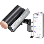 Solace Pro Automatic Male Masturbator,App Remote Control Thrusting Blowjob Machine With Immersive Ai/Vr Experience Adjustable Male Stroker Sex Toys For Men Pleasure