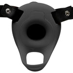 2" Erection Smooth Premium Silicone Penis Sheath For Men & Couples, Waterproof And Fully Adjustable Penis Sheath, 1 Piece - Black