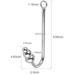 Anal Hook With 3 Balls & G-Spot Massage Dildo
