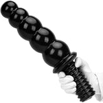 Xxl Huge Thick Anal Beads Butt Plug With With Non-Slip Handle Long Anal Dildo G-Spot Stimulation Prostate Massage Sex Toys For Experienced Female Male Gay Couple Advanced Player (L)