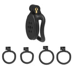 Small Inverted Chastity Cage for Men - Dark Lock Design, Good Concealment, Couples Bondage Sex Toy