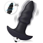 Anal Plug Sex Toys Vibrator- 3Pcs Silicone Anal Toys Butt Plug Training Kit With Remote Control 10 Frequency Vibration, Vibrating Anal Plug And Prostate Massager, Adult Sex Toys And Games