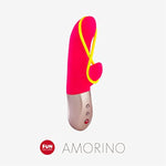 Adult Toys | 'Amorino' Rabbit Vibrator | Vibrating Womens Sex Toys | Sex Toys For Women, Men, & Couples (Pink)