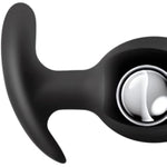 Steel Ball Butt Plugs Anal Adult Sex Toys With Massage Particles And Built-In Ball Massage, Silicone Anal Plugs Prostate G-Spot Vaginal Sm Alternative Anal Toys Erotic Products For Men Women (L)