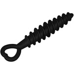 Spiral Screw Anal Plug - Anal Dildo, Butt Plug, Skin-Friendly Silicone, Flexible Shape, Wide Base - 6.9 Inches