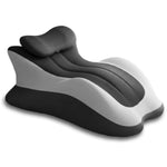 Sweet Spot Pillow – Ergonomic Memory Foam Wedge Pillow With 27° Angle For Perfect Positioning Provides Contoured Waist & Neck Support For Couples – Ideal For Sleeping, Reading & Acid Reflux Relief