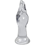 Realistic Hand Dildo With Strong Suction Cup Fist Anal Plugs Butt Plug Vaginal Or Anal Fisting For Men Women Transparent