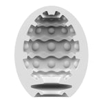 Masturbator Egg 3 Pack - Stroker For Male Masturbation, Portable Pleasure Sleeve, Super-Stretchy, No Lubricant Required, Disposable, Single-Use (Bubble)