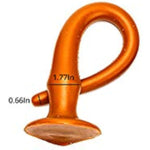 Super Long Anal Plug Dildo, Flexible Liquid Silicone Butt Plug Vaginal Prostate Massage Stimulation For Men And Women (Medium)