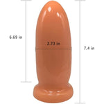 Huge Thick Anal Butt Plug Sex Toys Super Big Anal Plugs Anal Toys With Suction Cup Anus Dilator Buttplug Anal Dildo For Men Women Couple Soft Anal Trainer Anal Sex Toys (Skin Color)