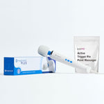 Magic Wand Plus (New 2019 Hv-265) The Original Personal Massager With Built-In 4 Speed Controller And Free Active Personal Trigger Pin Point Massager, 1-Year