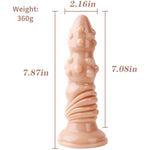Anal Bead Butt Plug Sex Toy - Anal Plug Trainer With Raise Stimulation Spot - Anus Dilator Vaginal Prostate Massage Masturbation Anal Sex Toy For Men Women
