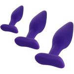 3Pcs Butt Plugs Training Set + 17.3 Inch Long Realistic Huge Thick Dildo