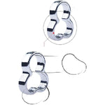 Men'S Cock Ring Metal Bondage Device Penis Set Lock Fine Ring Penis Ring Gay Trainer