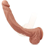 18 Inch Extra Long Skinny Realistic Dildo,2 In Diameter Super Long Snake Anal Dildos With Strong Suction Cup For Anal Depth Training,Xxxl Huge Realistic Silicone Thick Dildo For Experienced Players