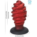 6.69In Huge Butt Plug Silicone Anal Plug Prostate Massager Big Butt Plug Wearable Giant Anal Fantasy Toy, Butt Plug Training Soft Anal Stretcher Trainer For Advanced Men Women Couple Gay