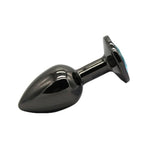 Anal Bead Plug Grey Metal Adult Sex Toys (Large)