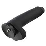 11.4'' Smooth Silicone Dildo With Kliclok System - Intact Testicles Huge Dong For Advanced Users - 8.4" Insertable Length, Max Width 2.93" - Amazing Series