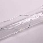 Manyjoy Glass Hollow Dildo with Stopper Vaginal Massager Anal Plug Hot/Ice Penis Sex Toys