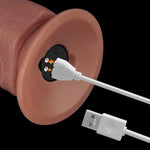 10.5" Anal Dildo Realistic Vibrating Large Butt Plug Fantasy Dildo Suction Cup With10 Strong Vibration Modes G-Spot Adult Sex Toys For Women Men Couples Consoladores