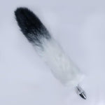 34 Cm Fox Animal Costume Tail Faux Fur Butt Tail Long Anal Butt Plug Fox Rabbit Butt Plug Furry Plush Tail Plug Cosplay Anal Plug Toys Adult Sex Play Toys