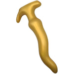 Long Anal Plug Soft Liquid Silicone Butt Plug Prostate Massage Anal Dilatation, Anal Sex Toys Dildo With Safety Bottom For Men Women Adult (S)