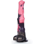12In Long Horse Dildo Sex Toy Giant Fake Penis Realistic Animal Huge Monster Dildos With Strong Suction Cups Soft Waterproof Silicone Adult Sex Toy Big Anal Plug Suitable For Women Men Couples Friends