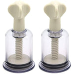 Nipple Suckers Set For Pressure Vagina Clitoral Sucker Clit Pump Bdsm Nipple Sex Toy Nipple Stimulates Pussy Sucker Twist Nipple Breast Suction Cups For Flat And Shy Nipples Women Couples 2 Pcs