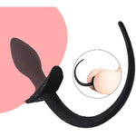 Anal Plug With Dog Tail Silicone Butt Plug Anal Plugs Fetish Vaginal Plug Sex Masturbation Sex Toys For Women Men Gay Couples Bdsm Sm Sex Game