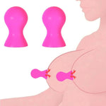 1 Pair Nipple Sucker Nipple Sex Toys, Silicone Nipple Stimulator For Women Man Couples Nipple Play Sm Sexual Game, High Powerful Suction Universal For Nipple Corrector For Inverted, Flat Nipples