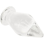 Huge Anal Butt Plug Glass Egg, Elite Pleasure Wand Anal Sex Toy Trainer 34 Oz