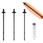 Bdsm Hollow Urethra Sound Silicone Urethral Plug Stretcher Dilator With Water Filler Penis Plugs For Training Male Stimulation Sex Toys
