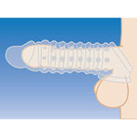 Size Matter Really Ample 1.5" Penis Enhancer – Realistic Girth Extension Cocksleeve | Penis Extender Sleeve For Men | Adult Toy For Couples - 1 Unit.