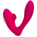 Indulge Clitoral Sucking Vibrator | Vibrating Dildo For Clit & G Spot Double Stimulation Device | Waterproof Clit Sucker | Clitoris Stimulator | Personal Massager Adult Sex Toys For Women