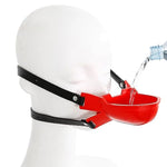 Sm Gag Piss Funnel Silicone Plug Penis Sleeve, Open Gagged With Urinary Catheter & Penis Dilator Urethra Sex Set Slave Extreme Sm Erotic Sex Toys,Holy Water Stopper