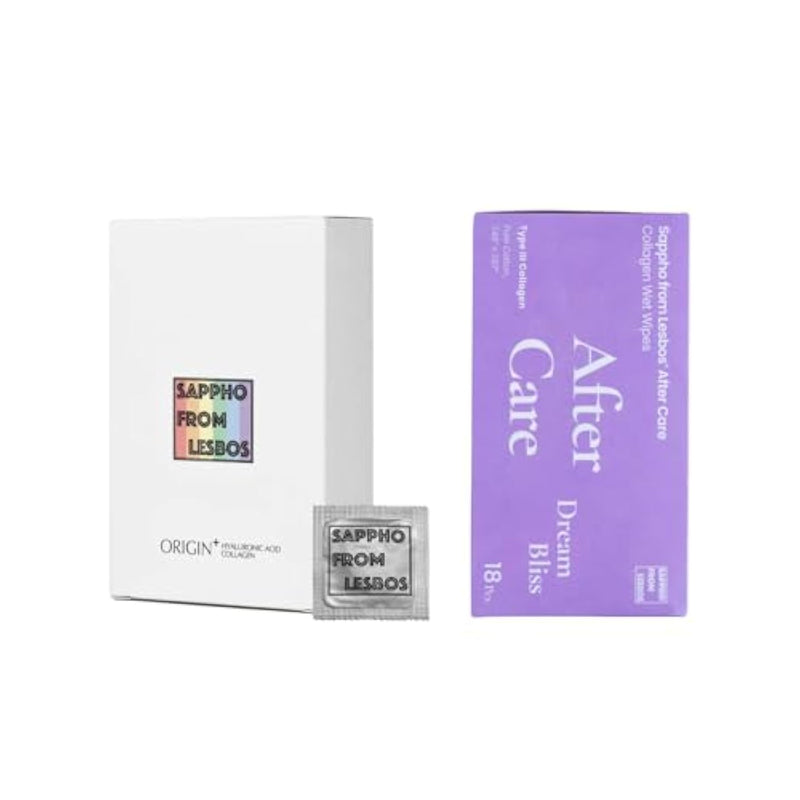 Origin+ Collagen Finger Condom With Intimacy Wipes
