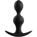Silicone Anal Plug With Built-In Ball, Petal Pull Bead Anal Plug Sex Toys Anal Trainer Butt Plug Couple Fun Products Masturbatorer