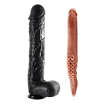 20.3 Inch Extra Large Long Dildo + 16.5 Inch Monster Double Ended Dildo