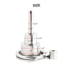 Men'S Chastity Cage Negative Flat Extreme Small Stainless Steel Contrary Casity Cage With Stainless Steel Catheter J15253 53Mm